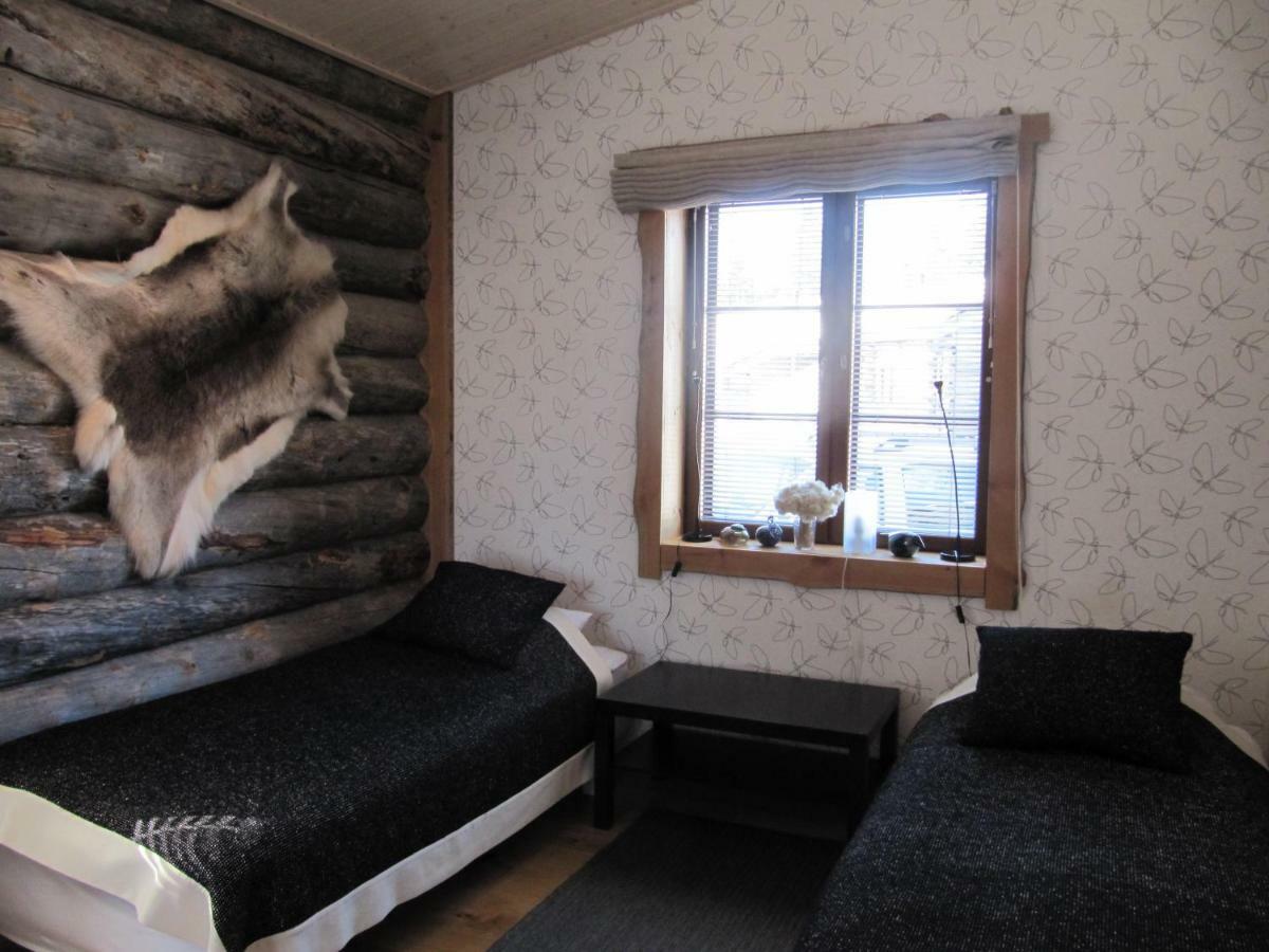 Lapin Kutsu Log Cabins Saariselka Kültér fotó
