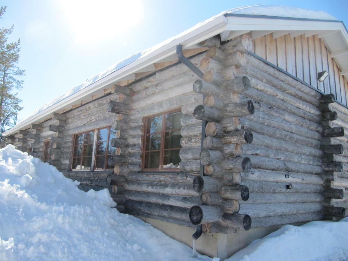 Lapin Kutsu Log Cabins Saariselka Kültér fotó