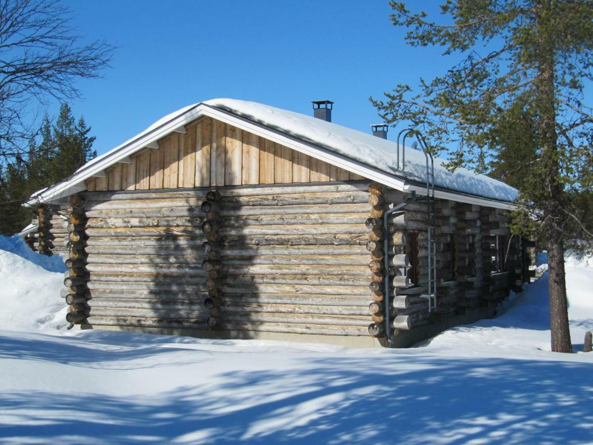 Lapin Kutsu Log Cabins Saariselka Kültér fotó
