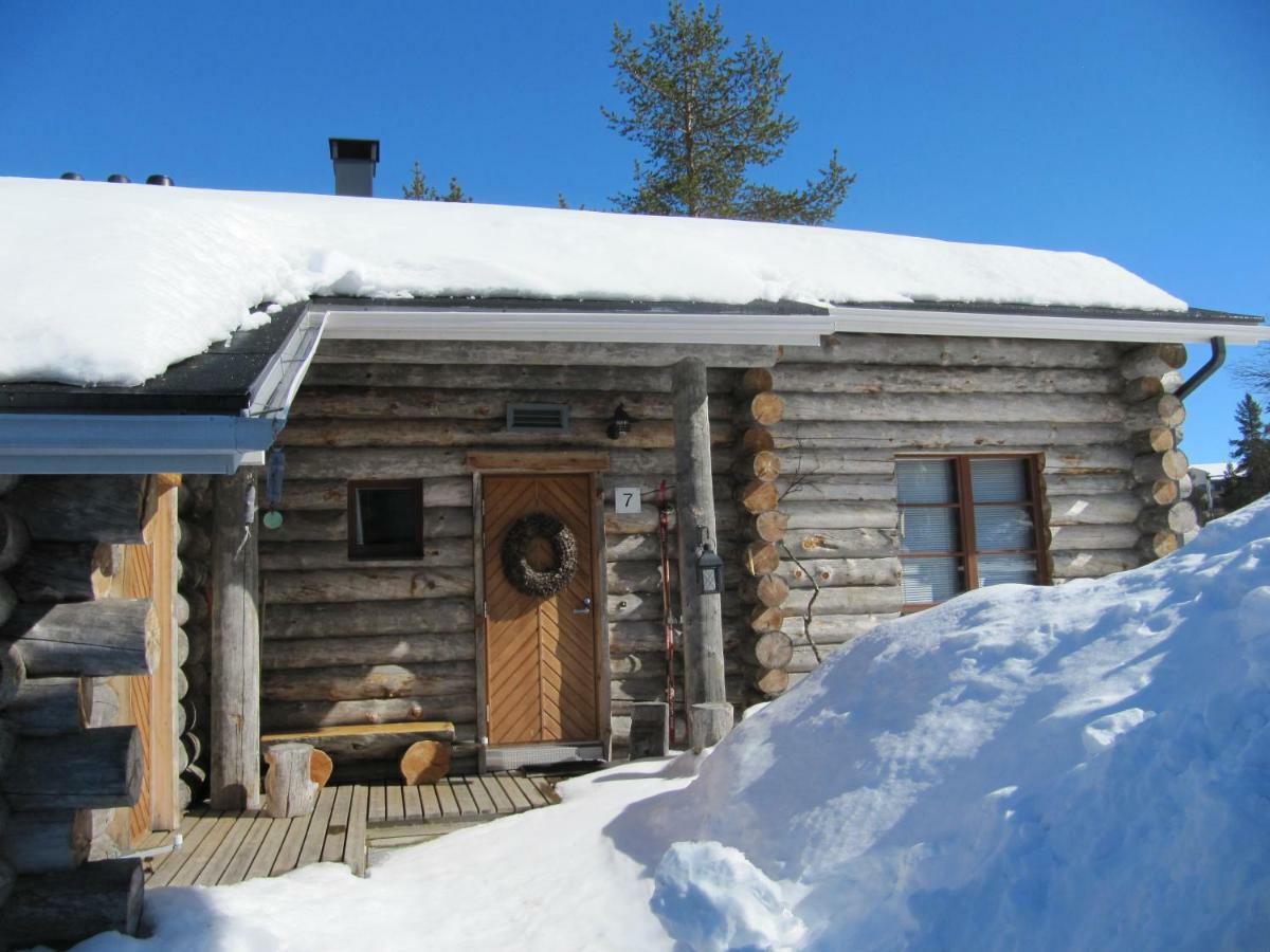 Lapin Kutsu Log Cabins Saariselka Kültér fotó